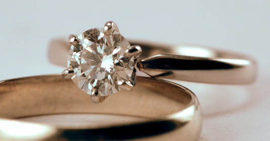 How Do You Wear a Wedding Band with an Engagement Ring?