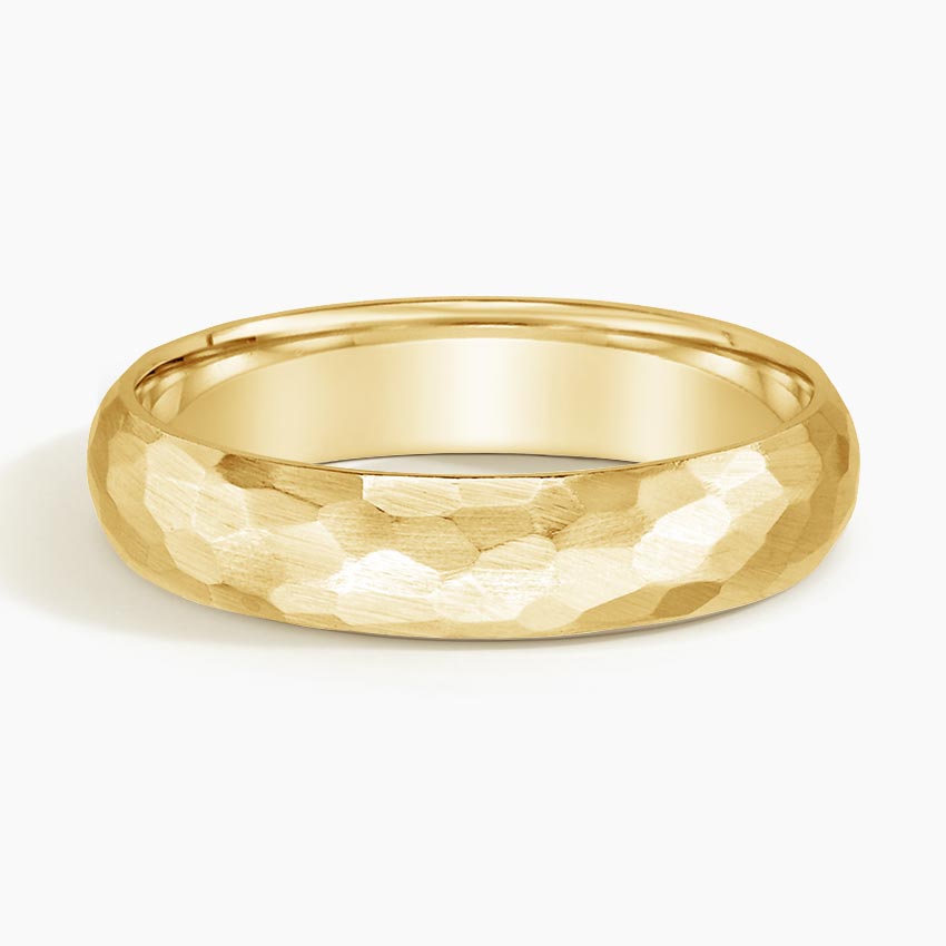 Moissanite Men's Bands