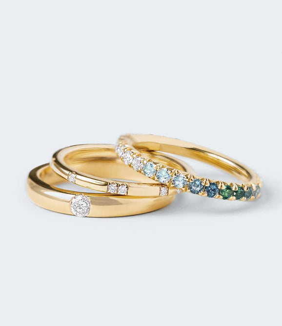 Moissanite Women’s Bands