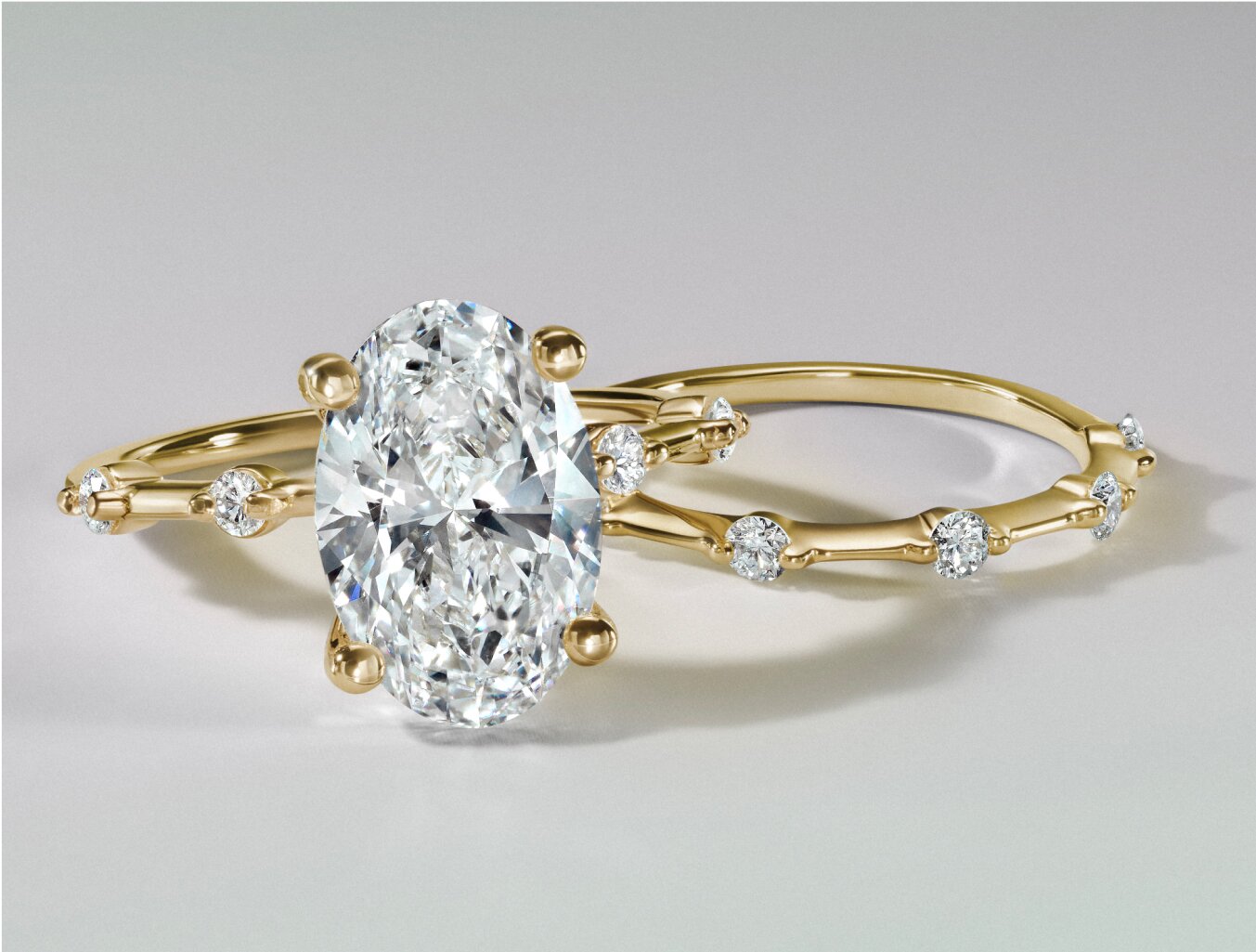 Lab Diamond Bridal Set