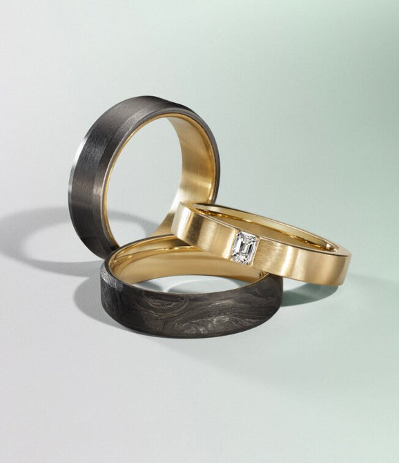 Lab Diamond Men's Bands