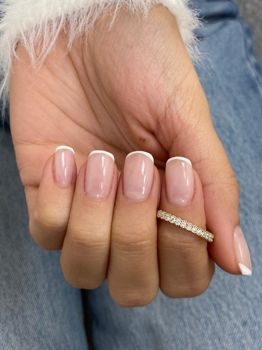 Stunning 0.32 TCW Round Moissanite Stones Half Eternity Wedding Band 2