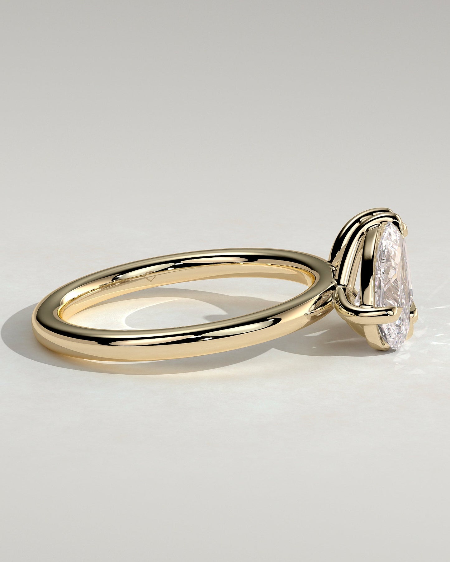 Round Halo, Pave & Split Shank Engagement Ring – 1.93 CT Lab Grown Diamond