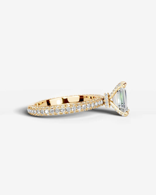 Marquise Solitaire With Tulip Prongs Lab Grown Diamond Engagement Ring