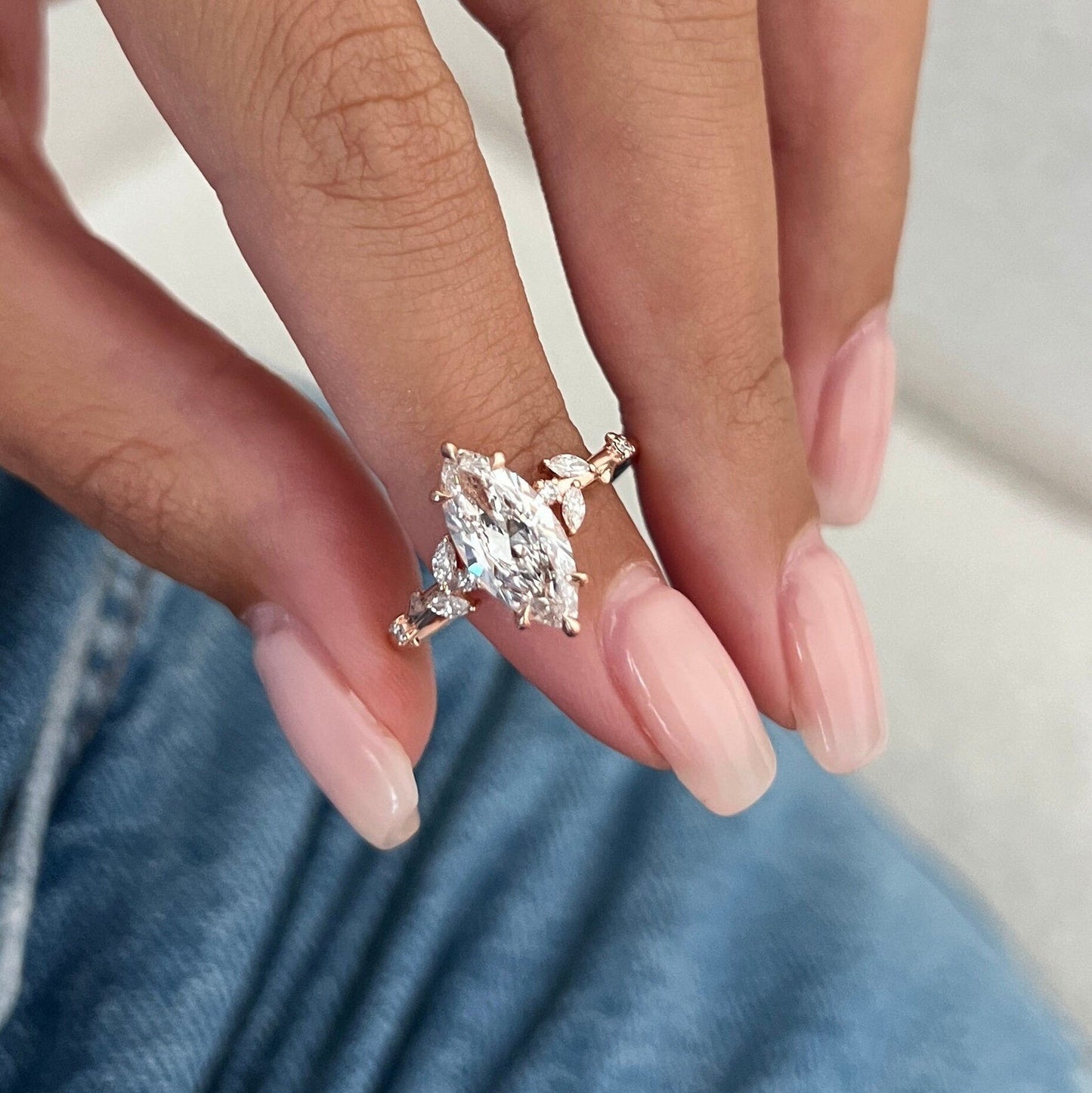 Round Halo, Pave & Split Shank Engagement Ring – 1.93 CT Lab Grown Diamond