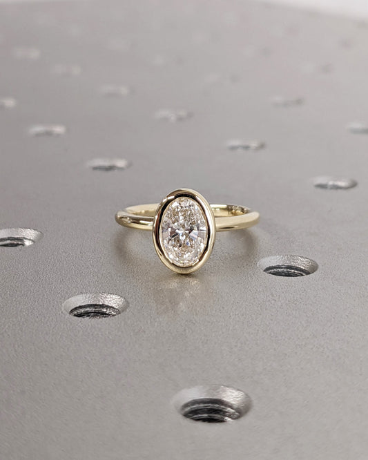 Asscher Three Stones Engagement Ring – 5.75 CT Moissanite Diamond