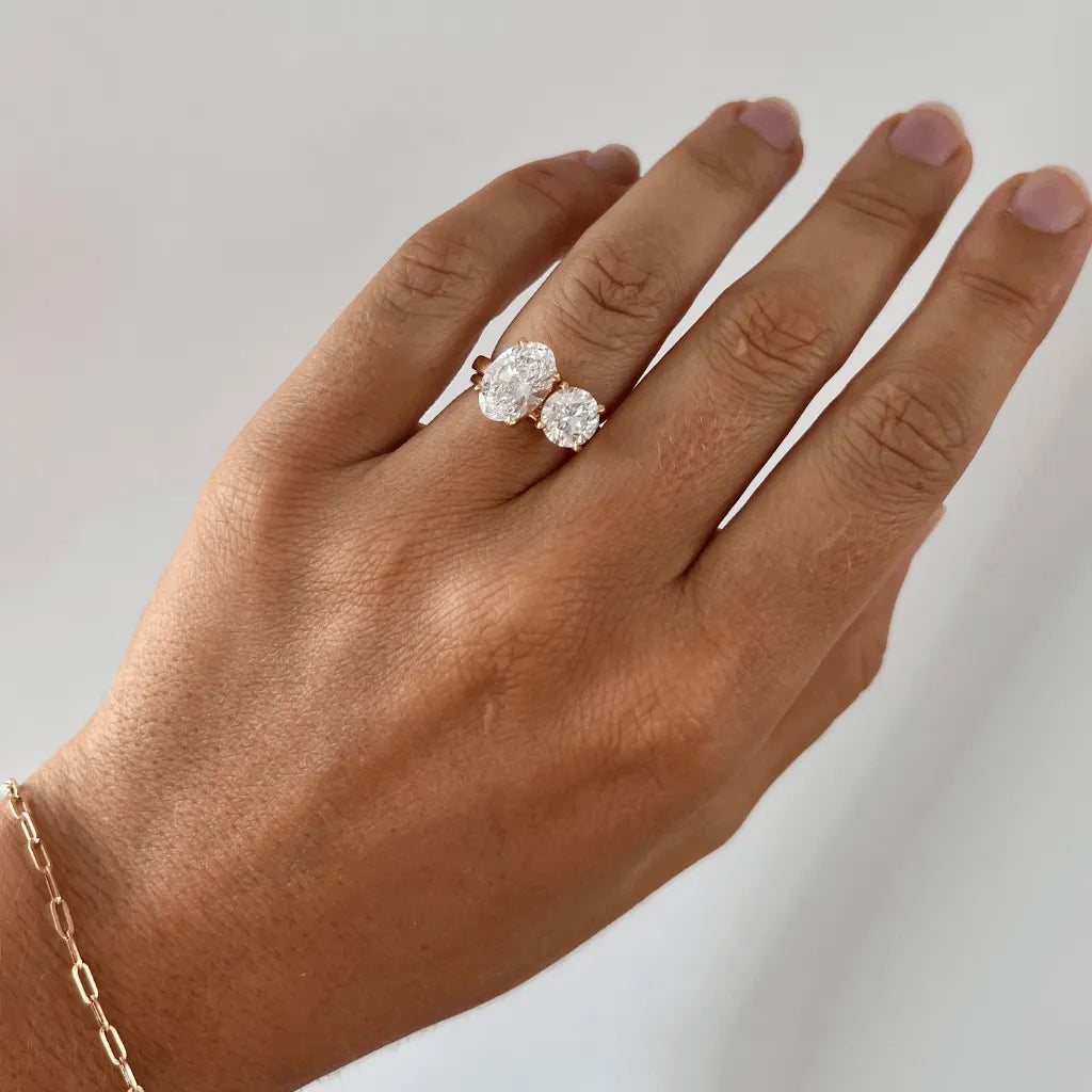Round Halo, Pave & Split Shank Engagement Ring – 1.93 CT Lab Grown Diamond