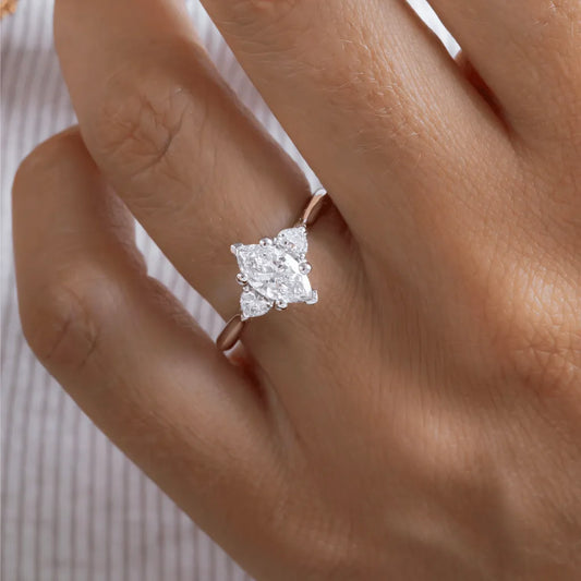 Round Halo, Pave & Split Shank Engagement Ring – 1.93 CT Lab Grown Diamond