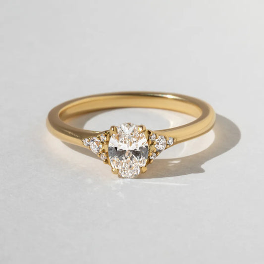Round Halo, Pave & Split Shank Engagement Ring – 1.93 CT Lab Grown Diamond