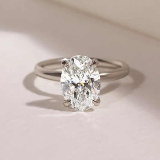 Round Halo, Pave & Split Shank Engagement Ring – 1.93 CT Lab Grown Diamond