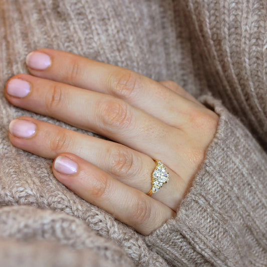 Round Halo, Pave & Split Shank Engagement Ring – 1.93 CT Lab Grown Diamond