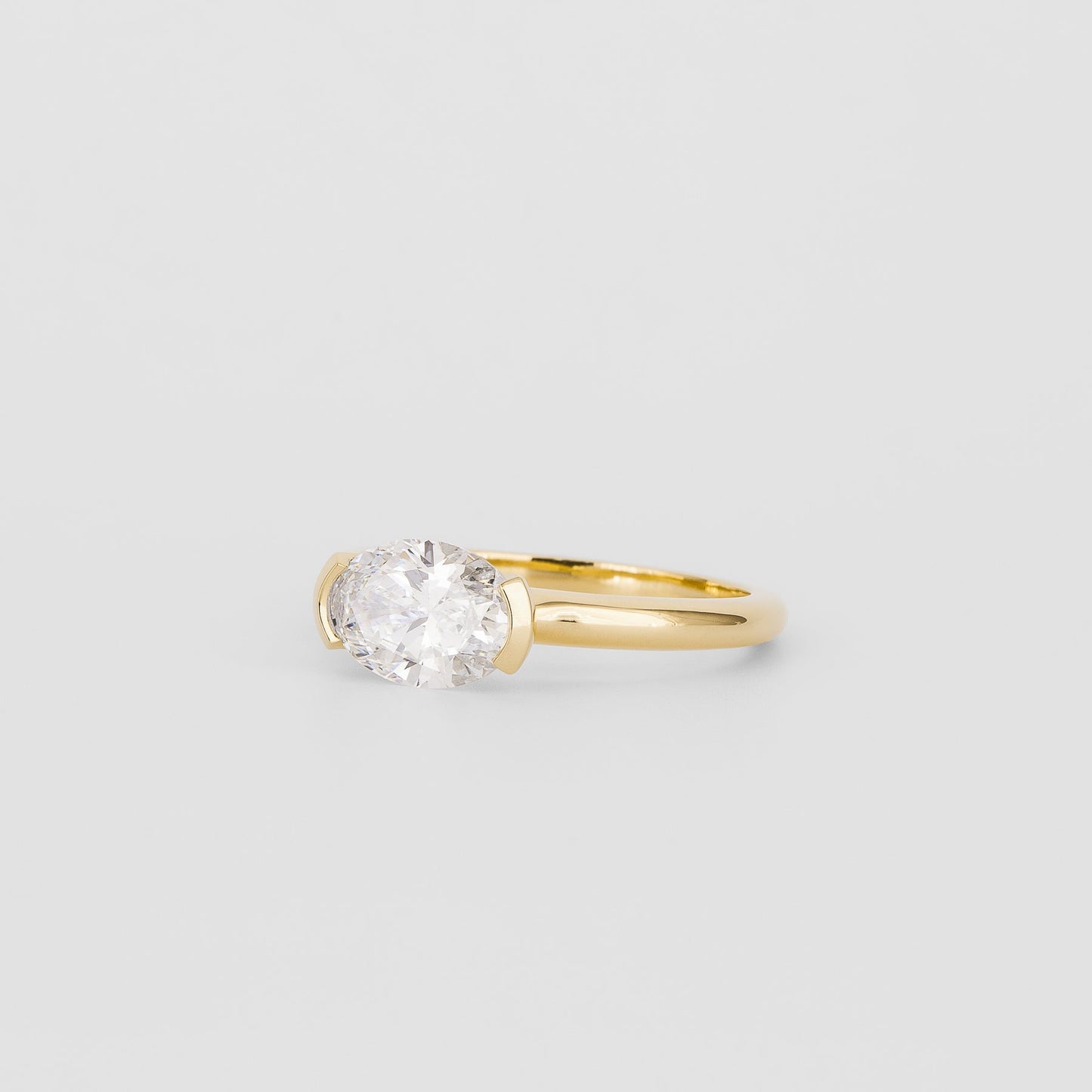 2 CT Emerald Pave Moissanite Engagement Ring
