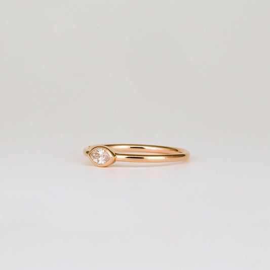 0.35 TCW Round Diamond Curved Pave DEF/VVS Lab Grown Wedding Band