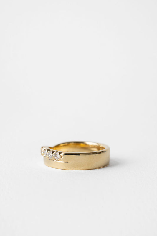0.37 CT Round Full Eternity Lab Grown Diamond Wedding Band