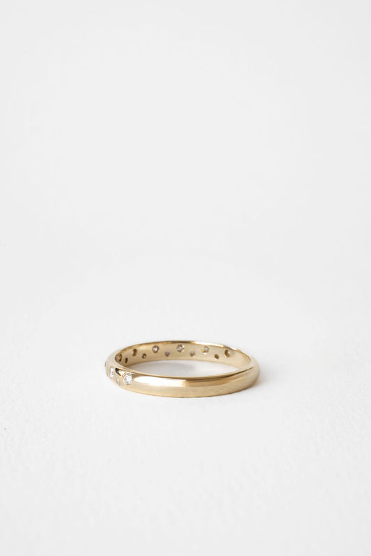 0.37 CT Round Full Eternity Lab Grown Diamond Wedding Band