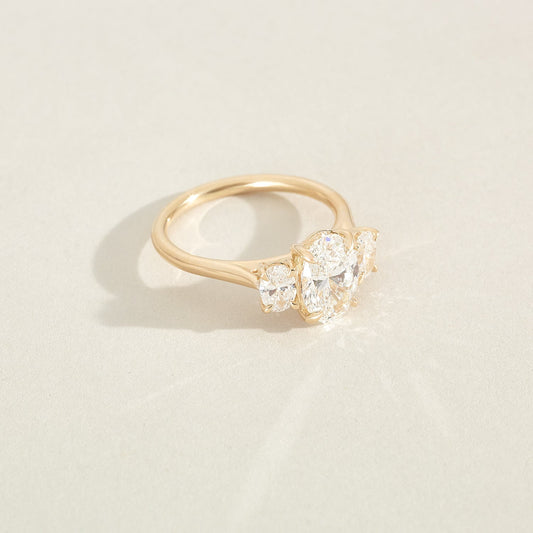 Round Halo, Pave & Split Shank Engagement Ring – 1.93 CT Lab Grown Diamond