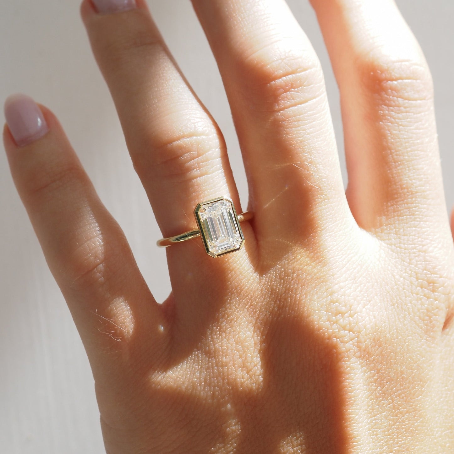 Round Halo, Pave & Split Shank Engagement Ring – 1.93 CT Lab Grown Diamond