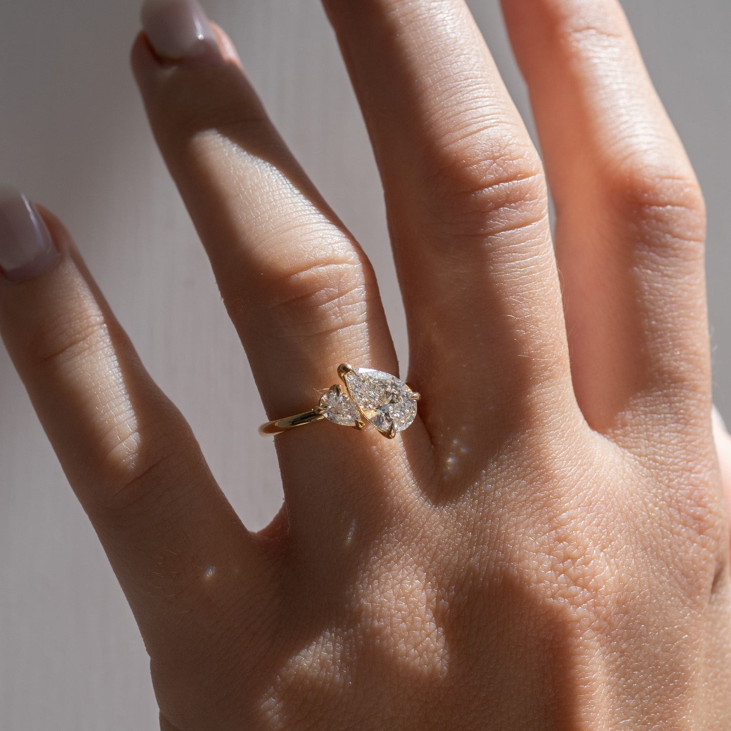 Round Halo, Pave & Split Shank Engagement Ring – 1.93 CT Lab Grown Diamond