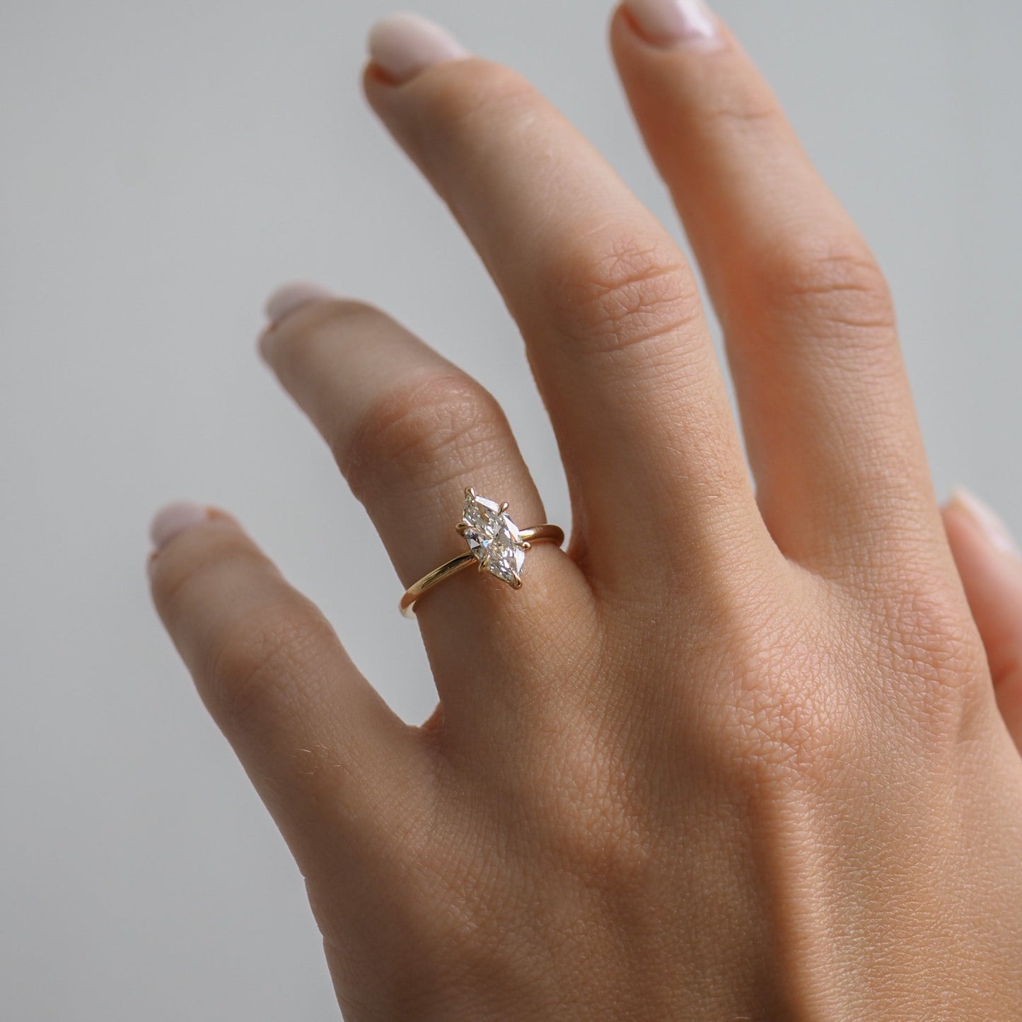 Round Halo, Pave & Split Shank Engagement Ring – 1.93 CT Lab Grown Diamond
