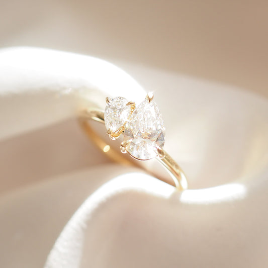 Round Halo, Pave & Split Shank Engagement Ring – 1.93 CT Lab Grown Diamond