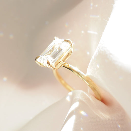 Round Halo, Pave & Split Shank Engagement Ring – 1.93 CT Lab Grown Diamond