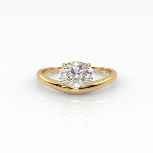 Round Halo, Pave & Split Shank Engagement Ring – 1.93 CT Lab Grown Diamond