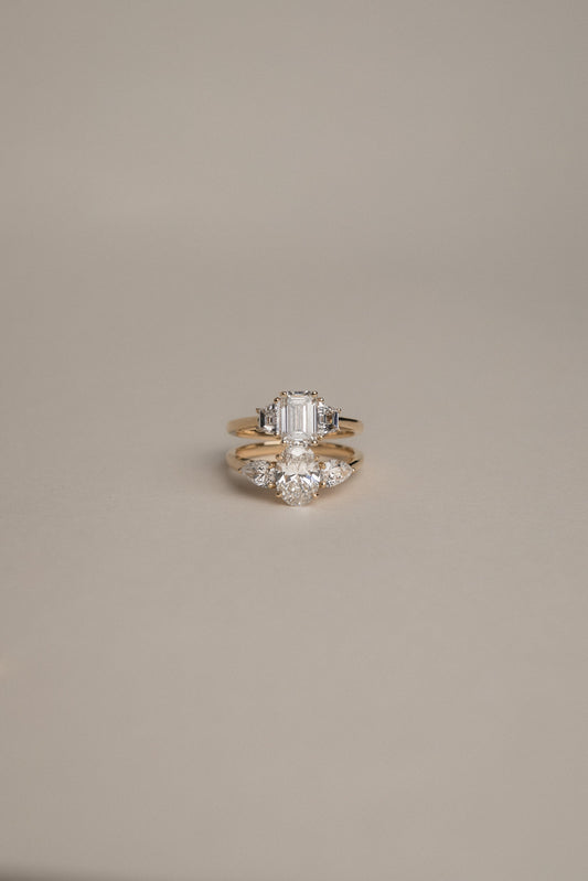 Round Halo, Pave & Split Shank Engagement Ring – 1.93 CT Lab Grown Diamond