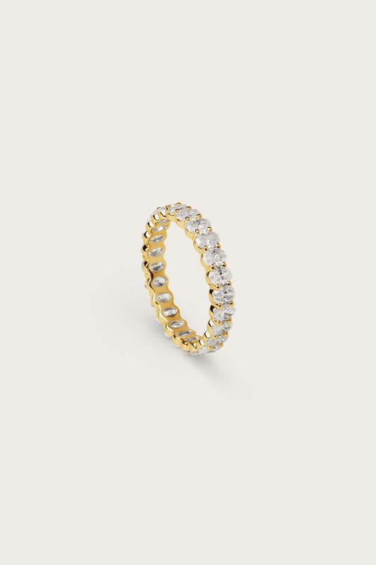 0.2 TCW Round Diamond Curved Pave DEF/VVS Lab Grown Wedding Band