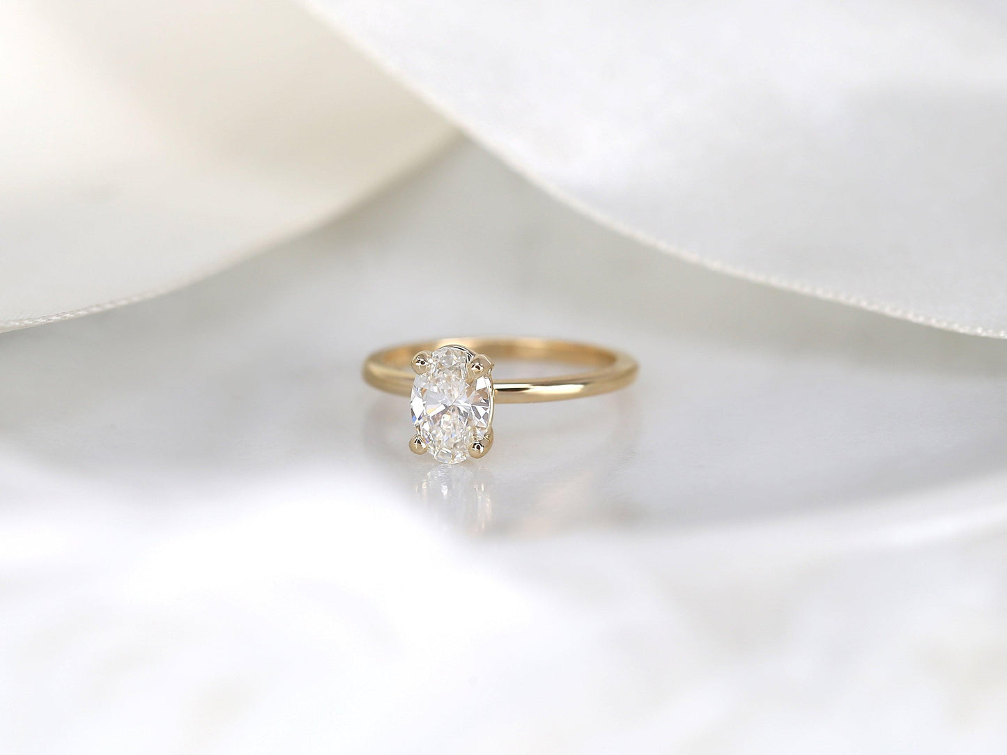 2 CT Emerald Pave Moissanite Engagement Ring