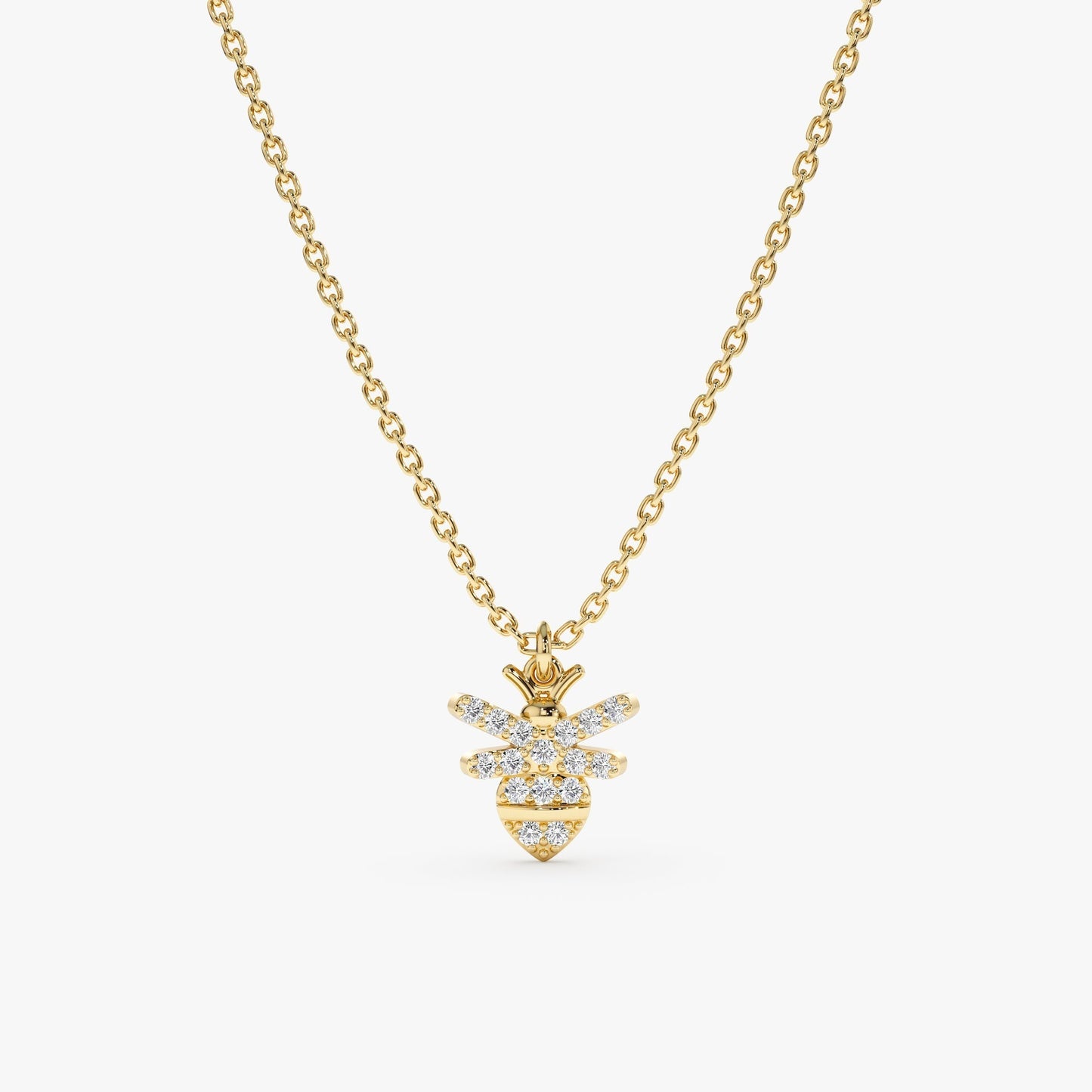 1.0 CT Round Bezel Solitaire Lab Grown Diamond Necklace