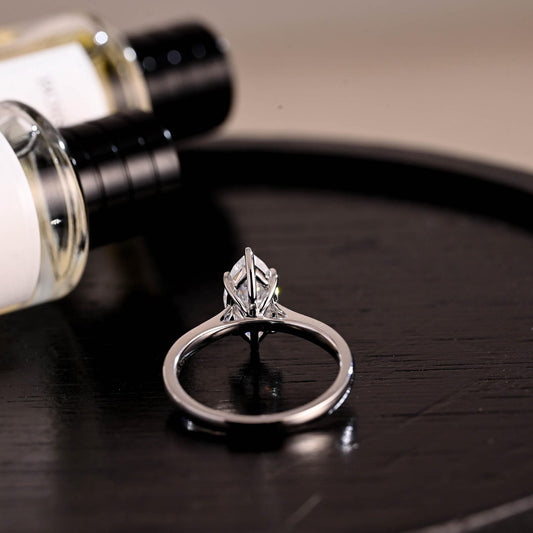 Round Halo, Pave & Split Shank Engagement Ring – 1.93 CT Lab Grown Diamond