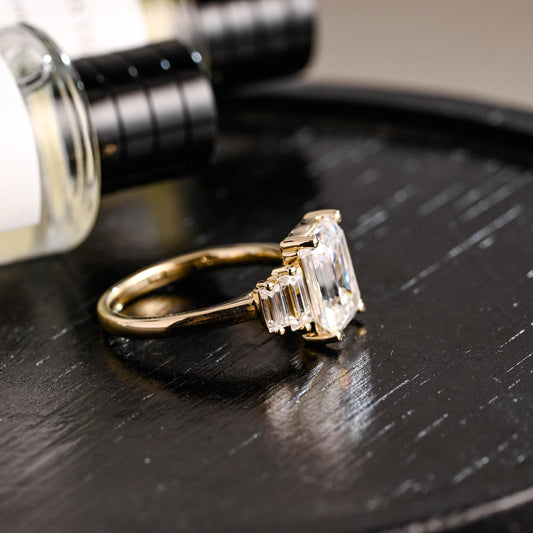 Round Halo, Pave & Split Shank Engagement Ring – 1.93 CT Lab Grown Diamond