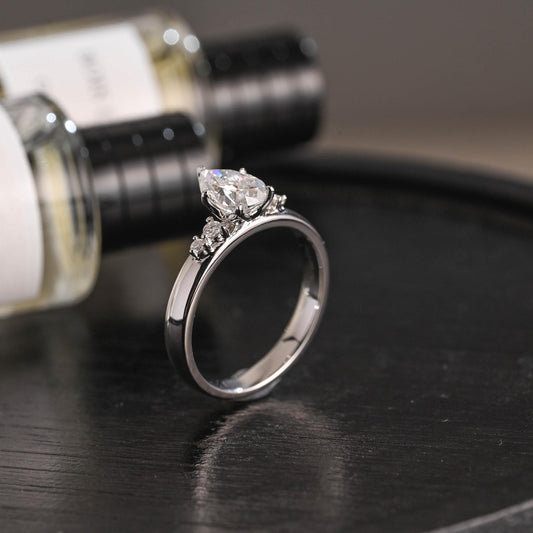 Round Halo, Pave & Split Shank Engagement Ring – 1.93 CT Lab Grown Diamond