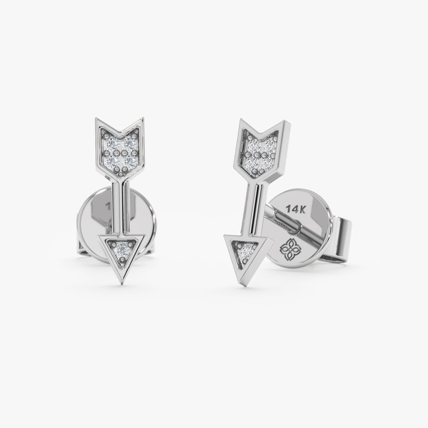 1.0 CT Round Bezel Solitaire Lab Grown Diamond Earrings