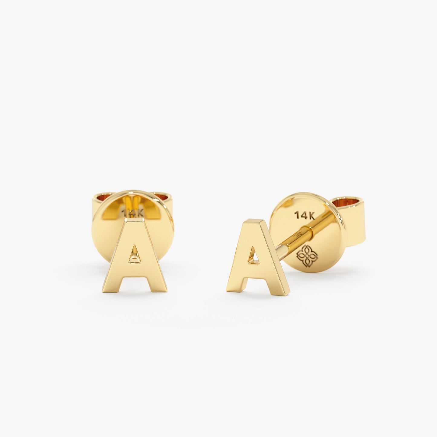 1.0 CT Round Bezel Solitaire Lab Grown Diamond Earrings