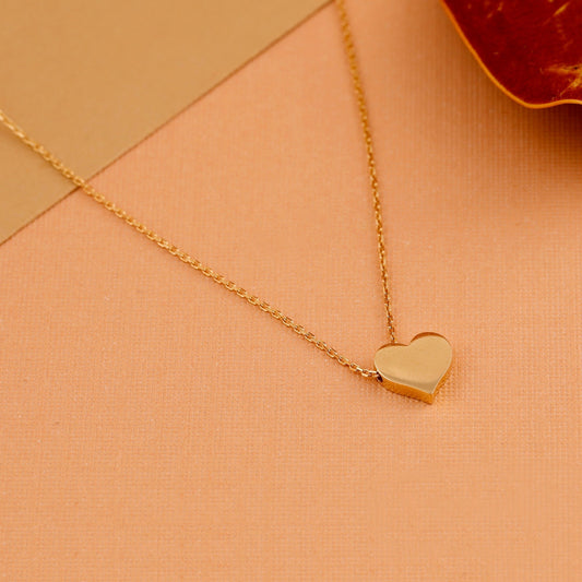 1.0 CT Round Bezel Solitaire Lab Grown Diamond Necklace