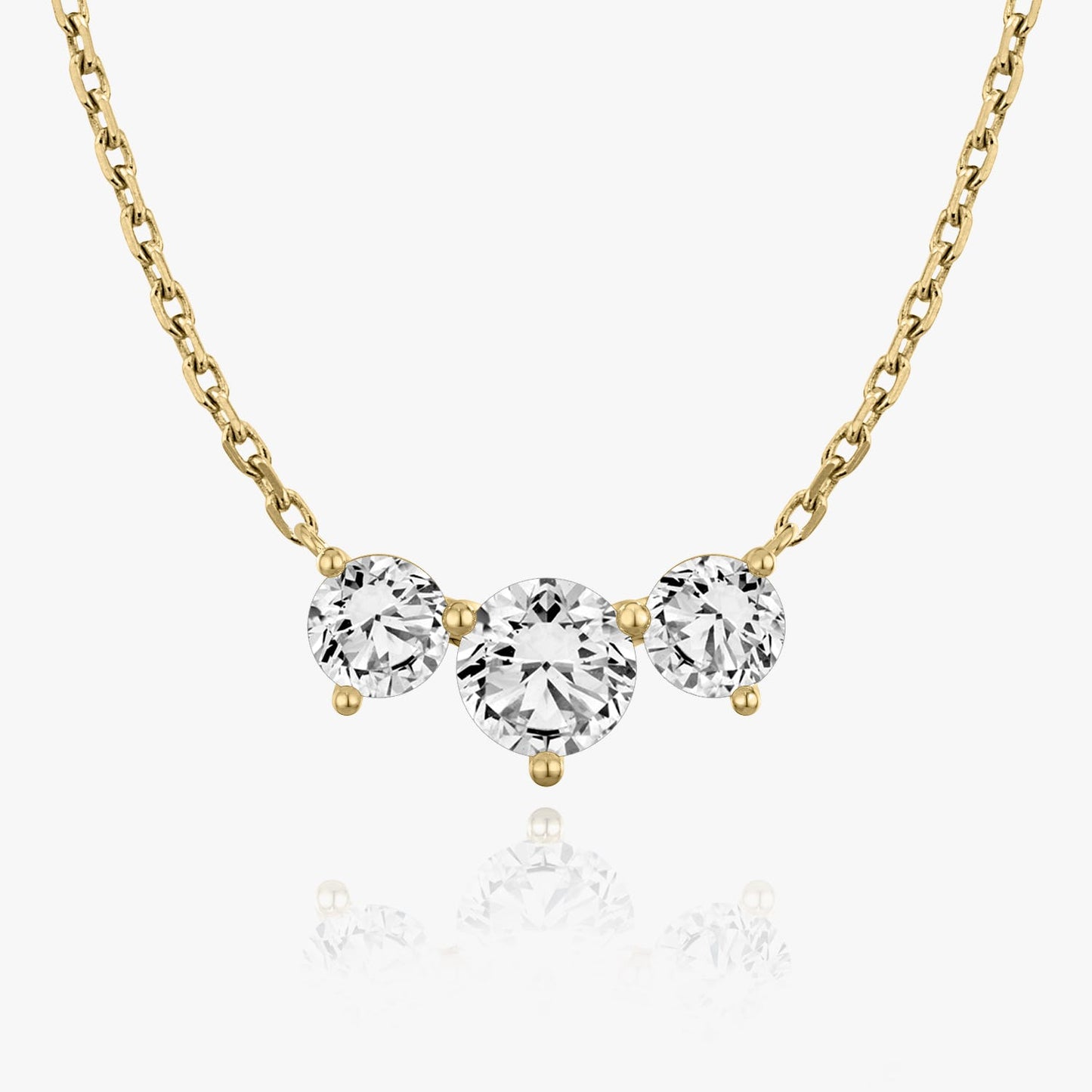 2.0 TC Round CVD F/VS Diamond Necklace 6
