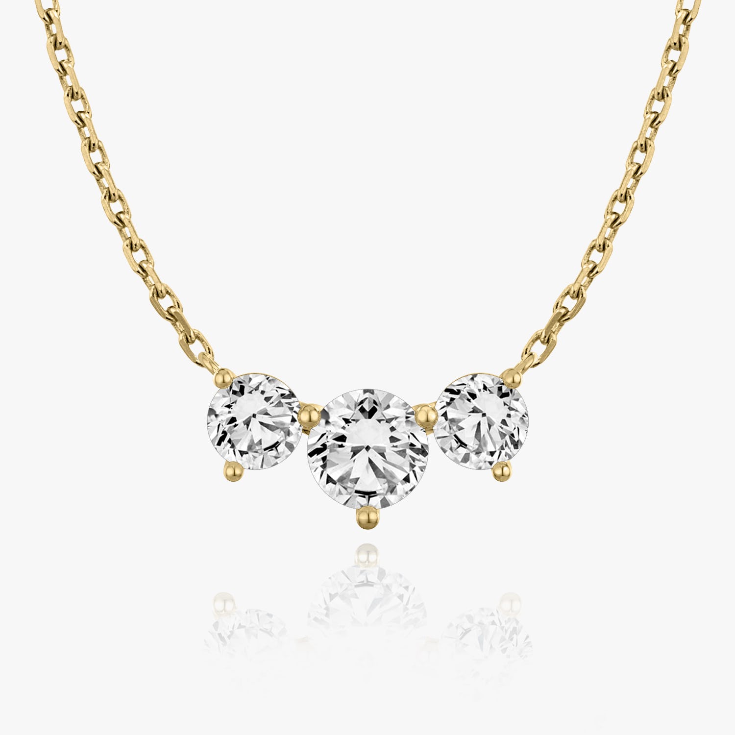 2.0 TC Round CVD F/VS Diamond Necklace 6