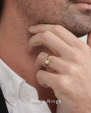 Lab-Grown Diamond Men's Wedding Bands