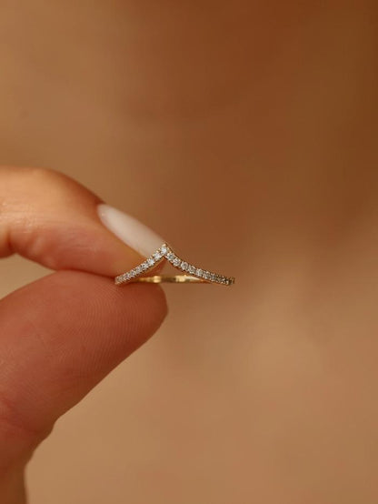 Marquise Cut Cluster Styled Lab Grown Wedding Band