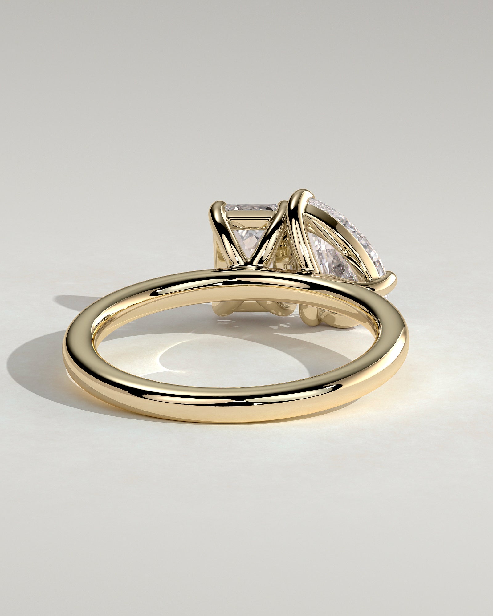 Round Halo, Pave & Split Shank Engagement Ring – 1.93 CT Lab Grown Diamond