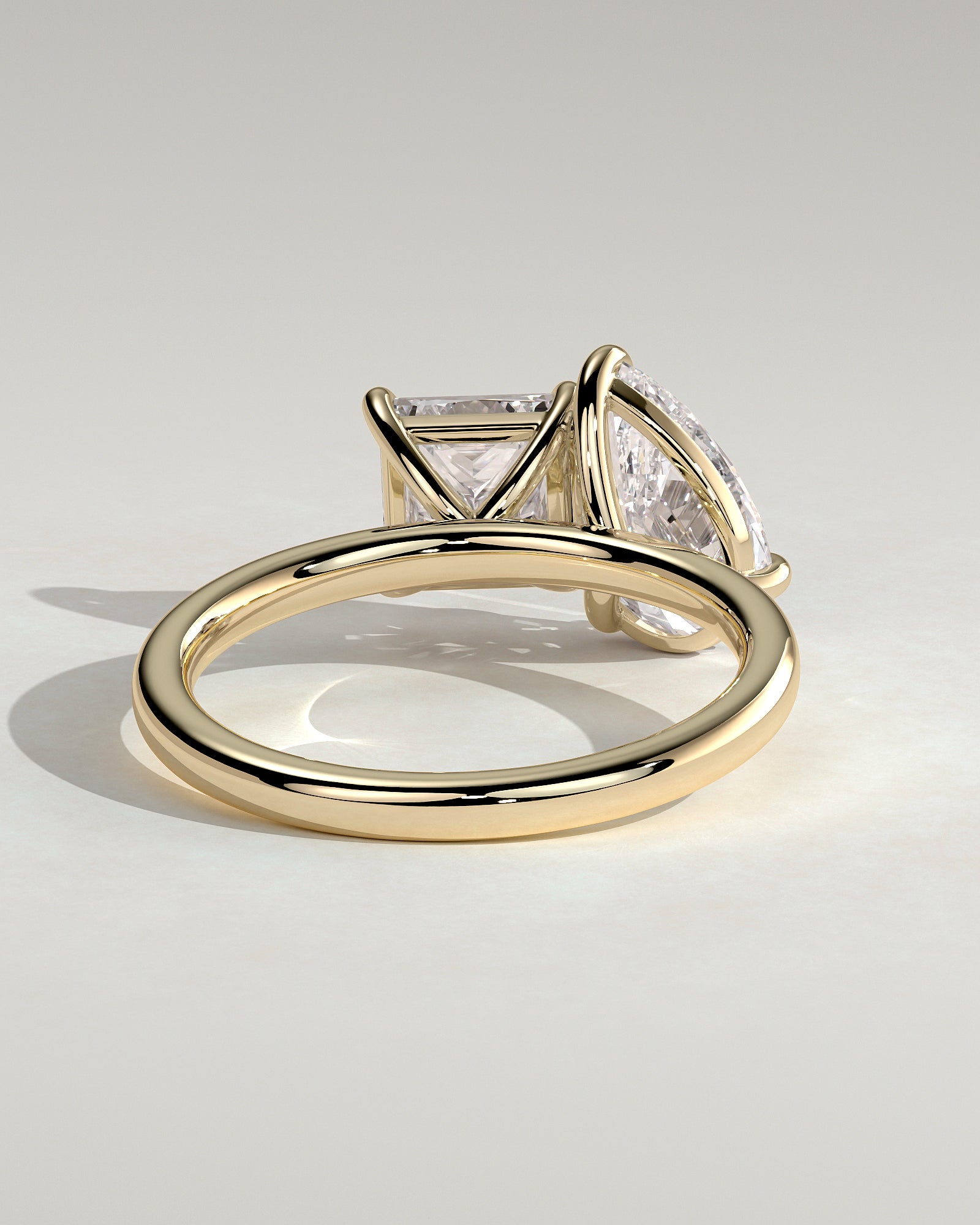 Round Halo, Pave & Split Shank Engagement Ring – 1.93 CT Lab Grown Diamond