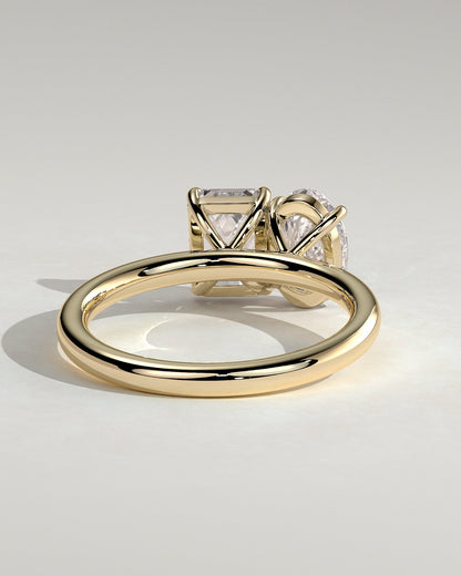 Round Halo, Pave & Split Shank Engagement Ring – 1.93 CT Lab Grown Diamond