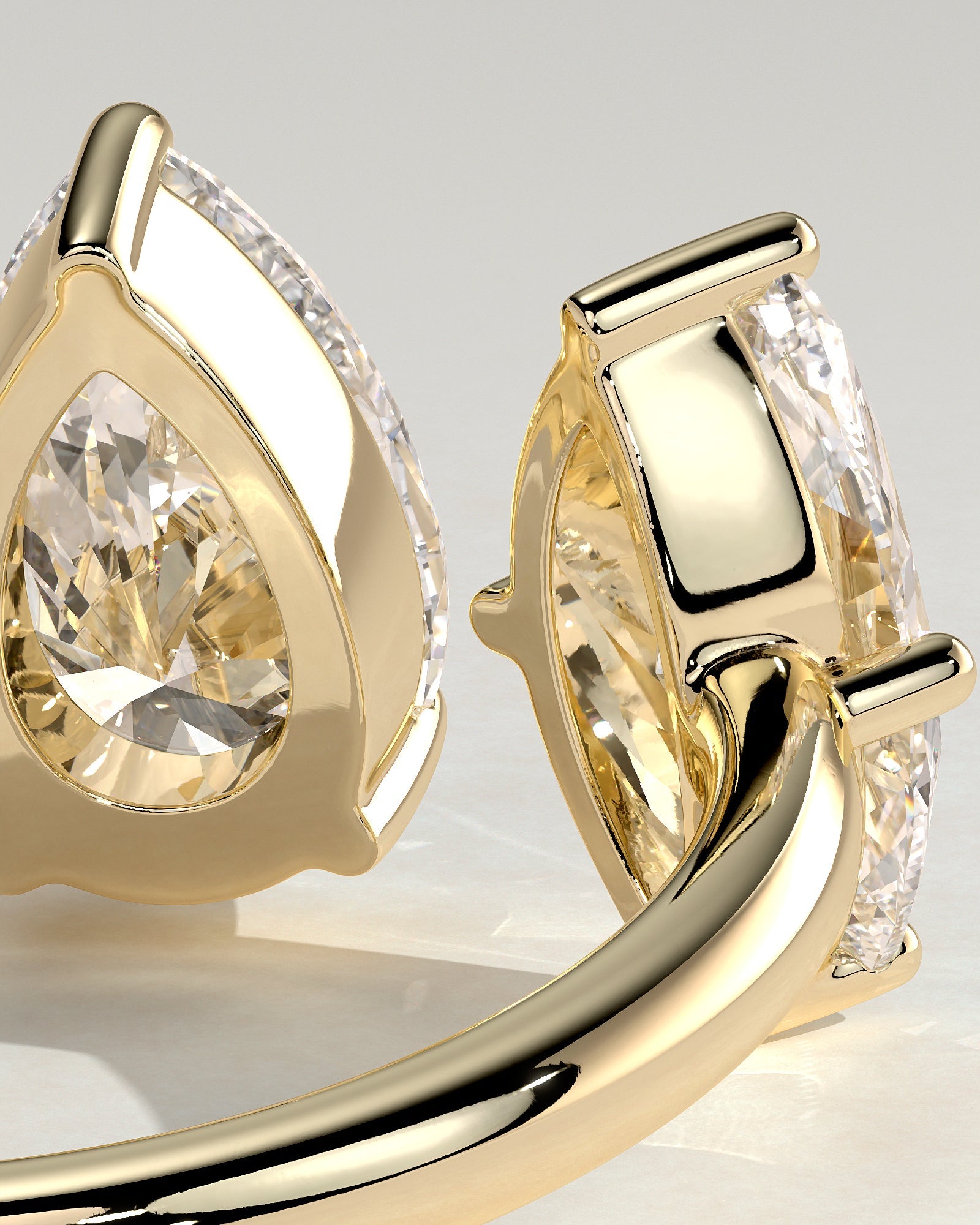 Round Halo, Pave & Split Shank Engagement Ring – 1.93 CT Lab Grown Diamond
