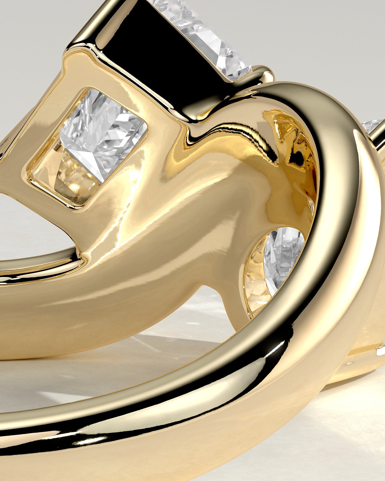 Round Halo, Pave & Split Shank Engagement Ring – 1.93 CT Lab Grown Diamond