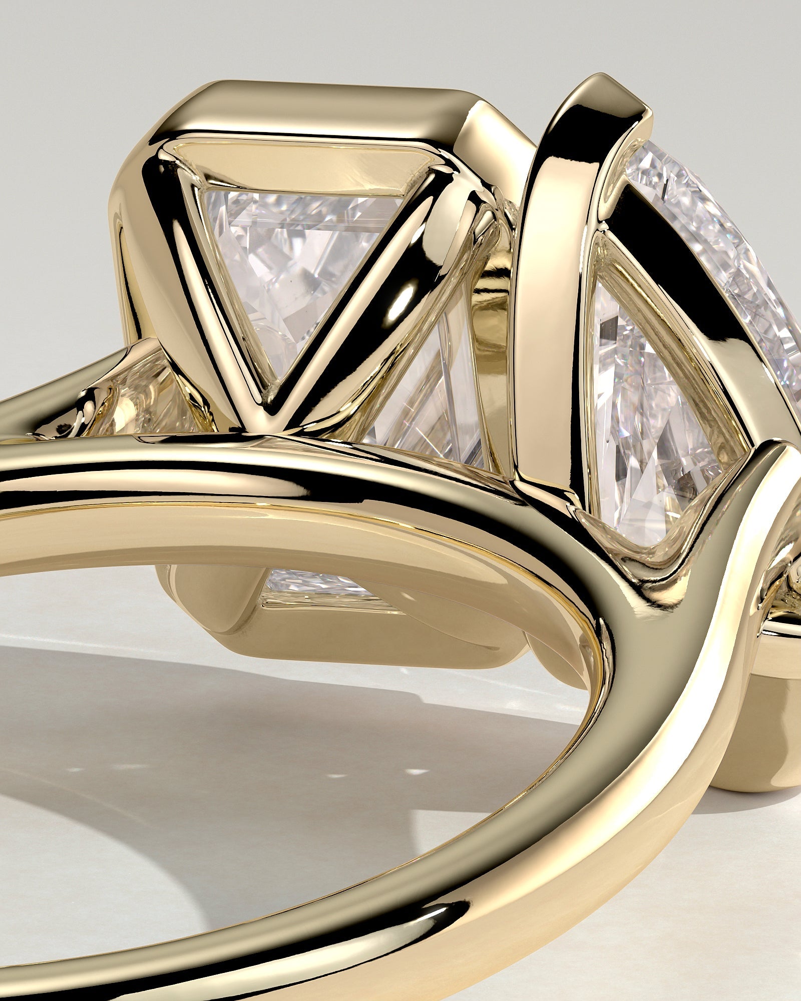 Round Halo, Pave & Split Shank Engagement Ring – 1.93 CT Lab Grown Diamond