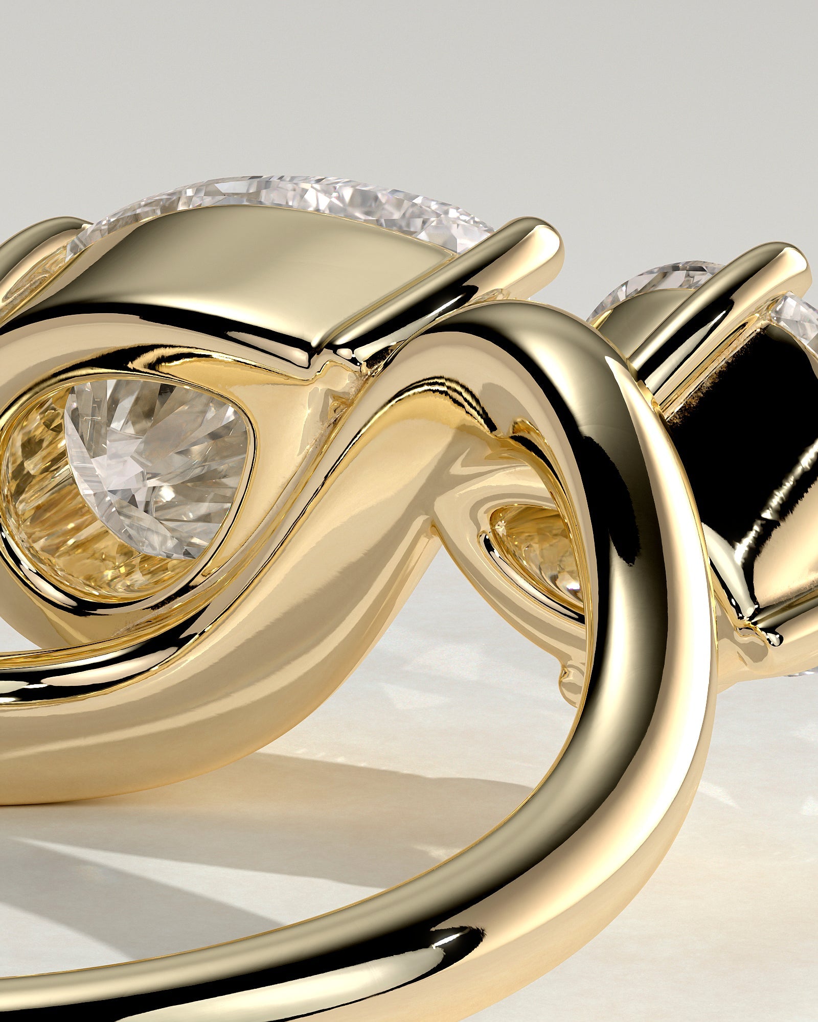 Round Halo, Pave & Split Shank Engagement Ring – 1.93 CT Lab Grown Diamond
