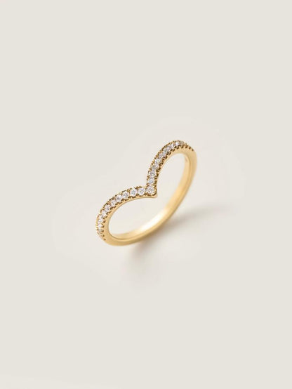 Marquise Cut Cluster Styled Lab Grown Wedding Band