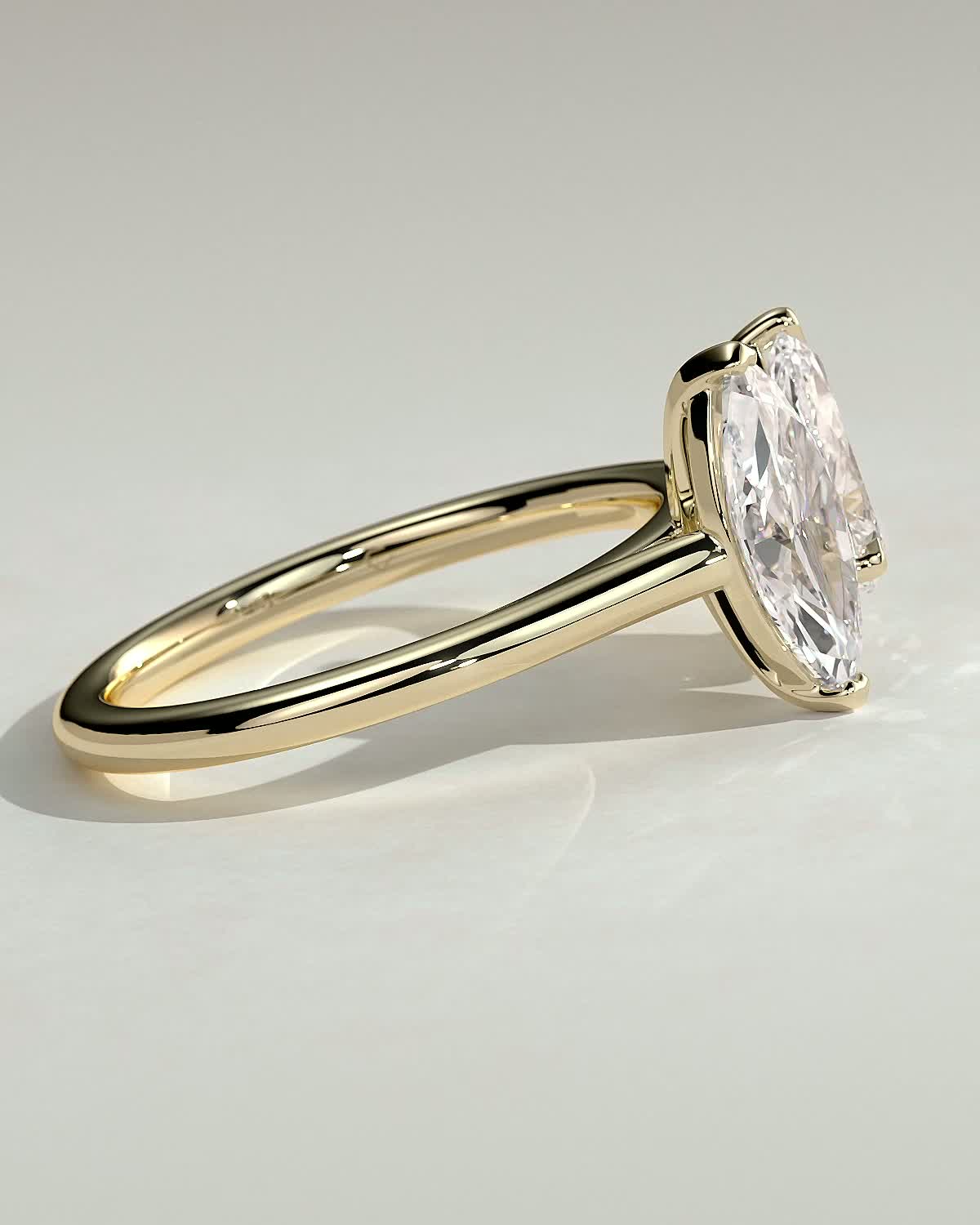 Round Halo, Pave & Split Shank Engagement Ring – 1.93 CT Lab Grown Diamond