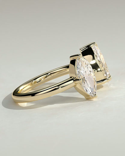 Round Halo, Pave & Split Shank Engagement Ring – 1.93 CT Lab Grown Diamond